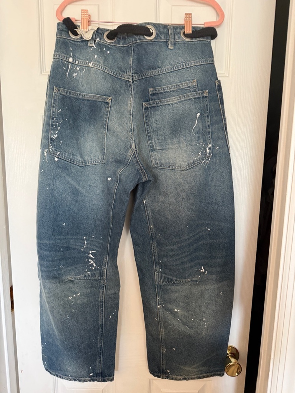 Free people moxie low slung barrel women’s jeans Size 28 - Picture 2 of 6